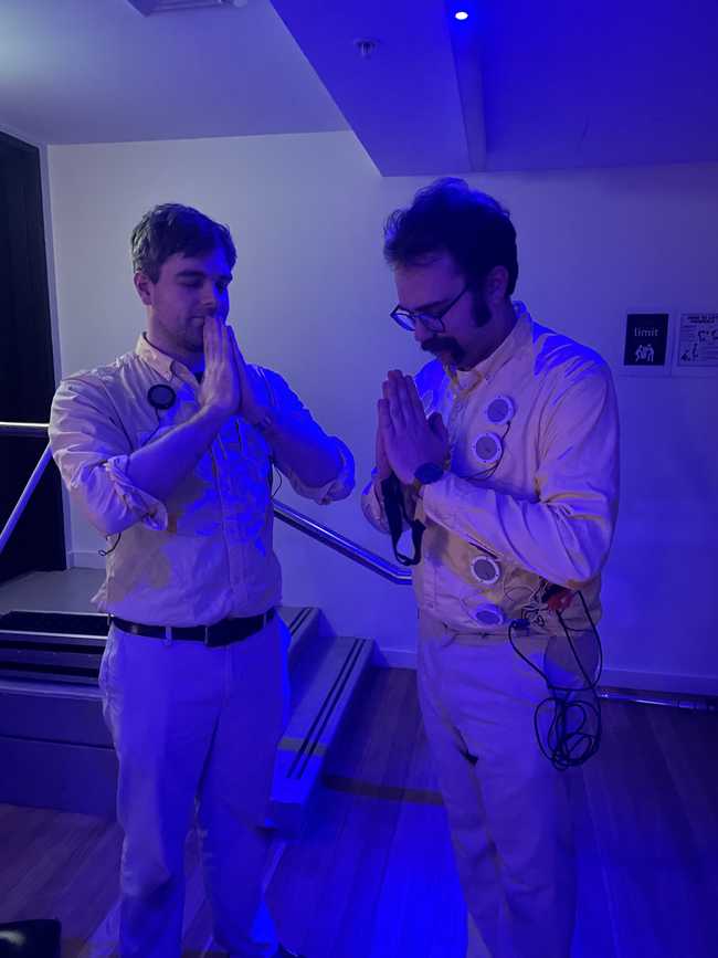We are not religious, but we prayed to the gods of networking before each show and it worked, can't stop now